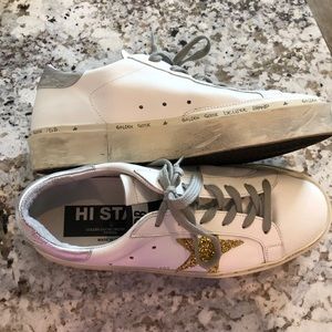 Authentic golden goose hi stars